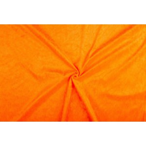 Velours de panne oranje
