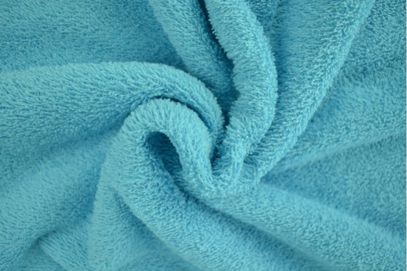 Badstof - Aqua blauw