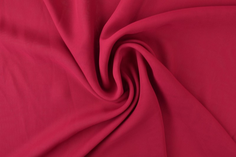Chiffon stof wijnrood