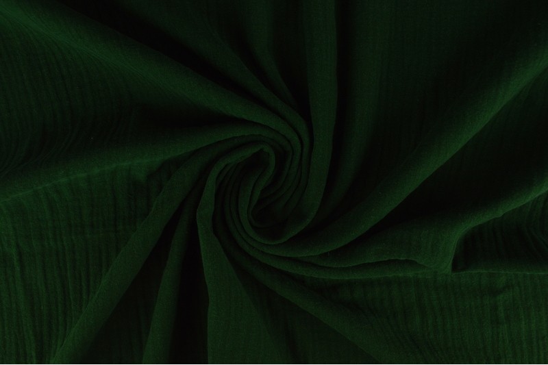 Double gauze - Donkergroen