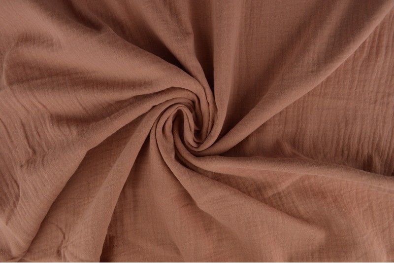 Double gauze - Oud roze