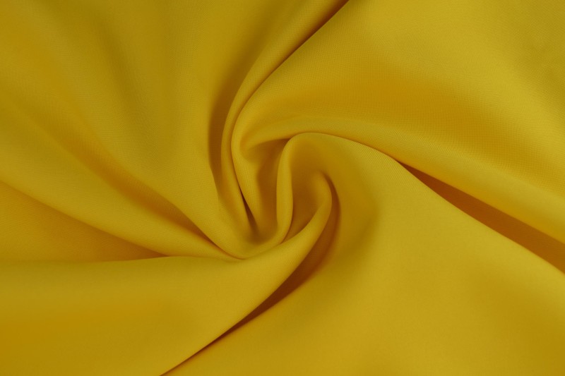 Gele brandvertragende stof 300cm breed