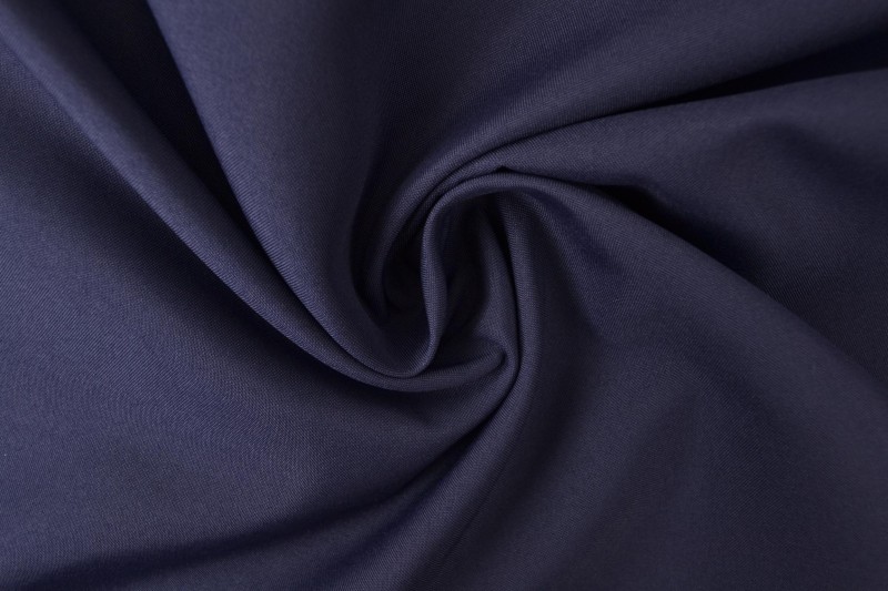 Navy brandvertragende stof 300cm breed