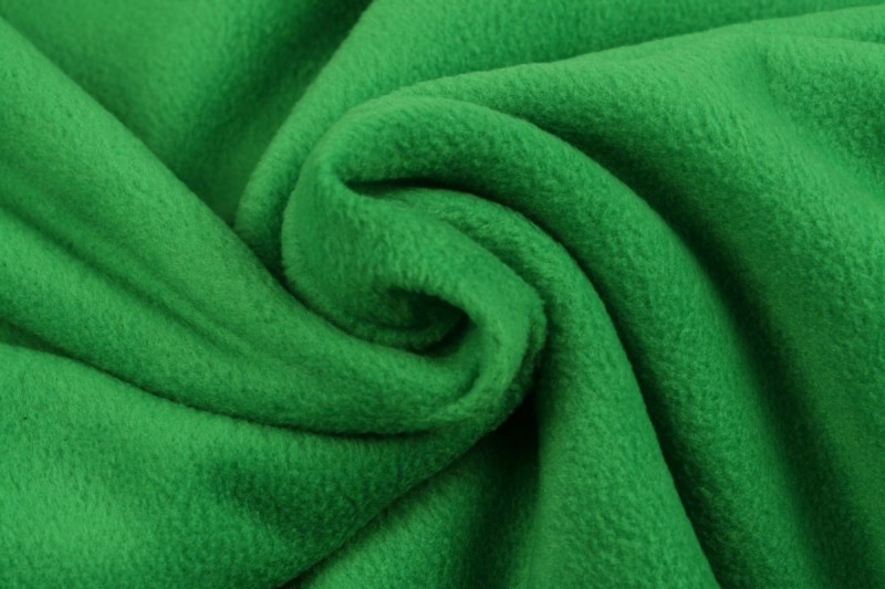 Fleece stof - Groen