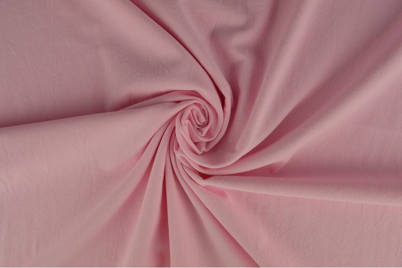 Gewassen katoen - Baby roze