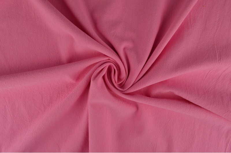 Gewassen katoen - Roze