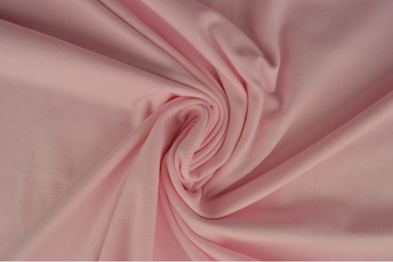 Katoen tricot - Baby roze
