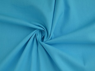 Biologisch katoen - Aqua blauw