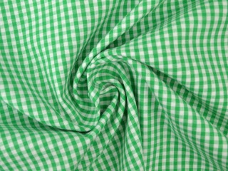 Boerenbont stof - Groen 2,5mm geruit