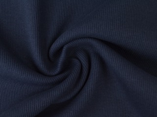 Boordstof rib - Donker marineblauw