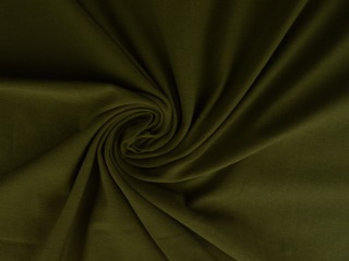 Katoen tricot - Donker mosgroen - Rol