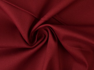 Keperkatoen stretch - Bordeaux rood