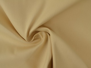 Keperkatoen stretch - Champagne