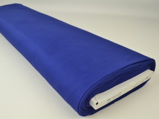 Stretch keperkatoen - Donkerblauw - Twill katoen op rol - Afbeelding 2