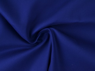 Keperkatoen stretch - Donkerblauw