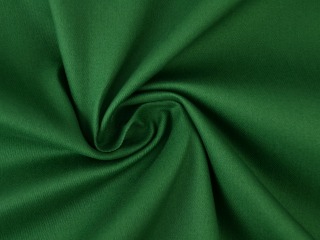 Keperkatoen stretch - Donkergroen
