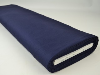 Stretch keperkatoen - Navy - Twill katoen op rol - Afbeelding 2