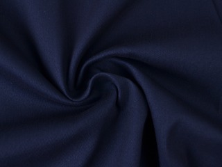 Keperkatoen stretch - Navy