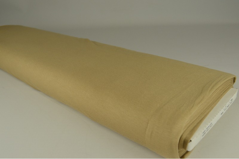 Viscose tricot - Donker beige - Rol