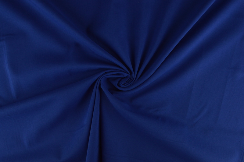 Katoen voile - Donkerblauw