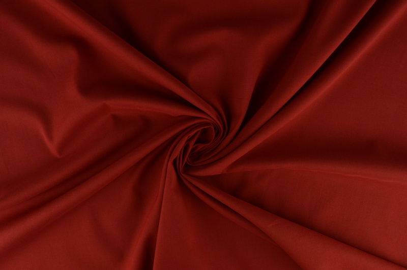 Katoen voile - Bordeaux rood
