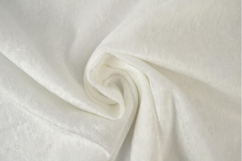 Crushed velvet - Wit