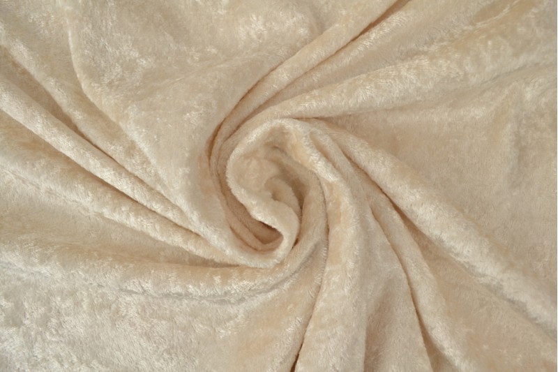 Crushed velvet - Champagne