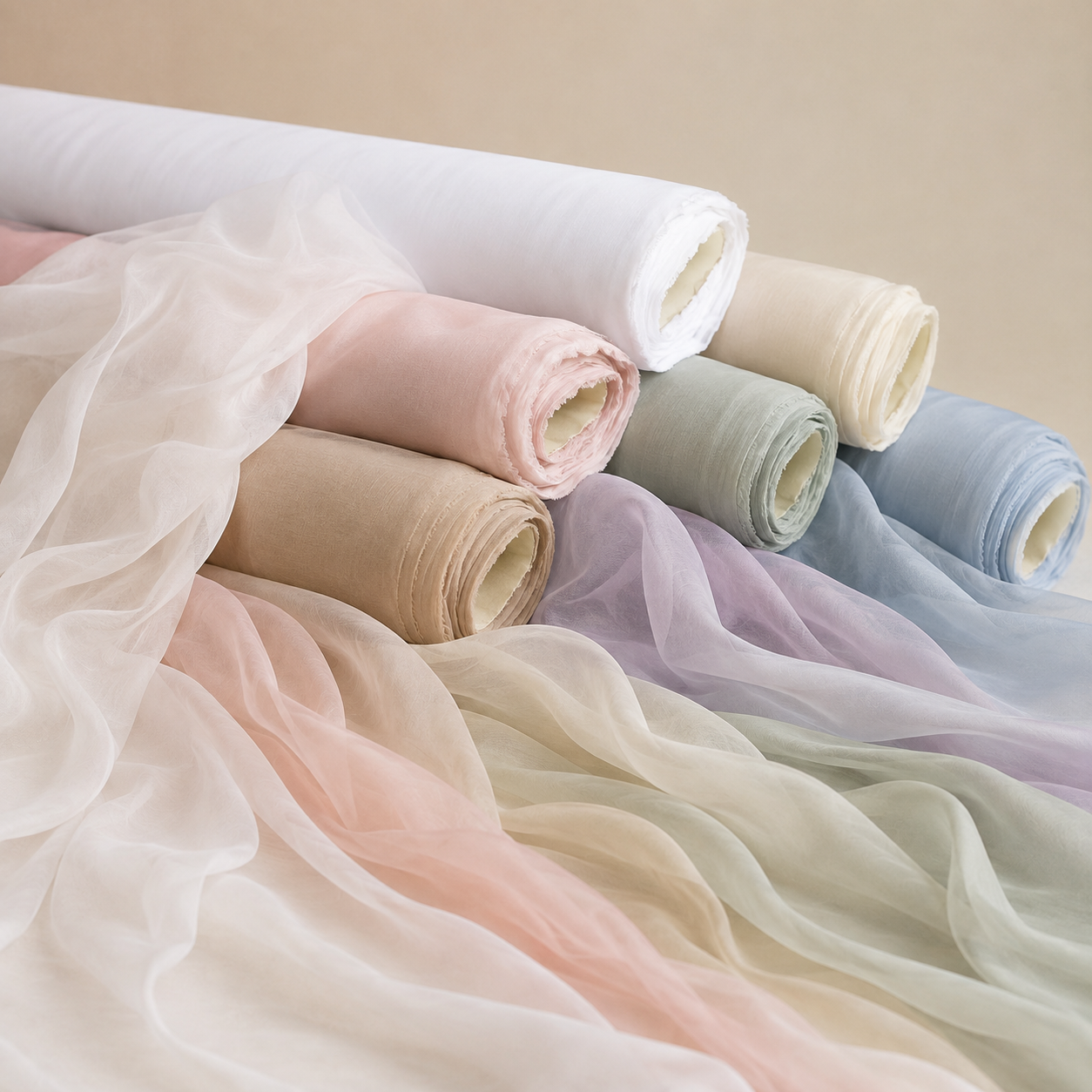 Chiffon stof