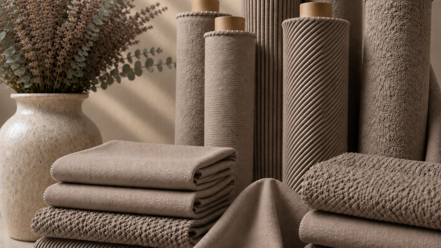 Taupe stof